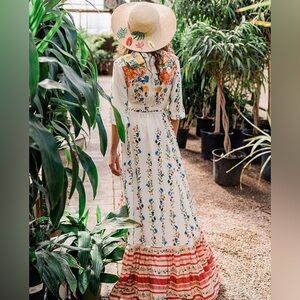 Farm Rio Springtime Wrap Dress (NWOT)